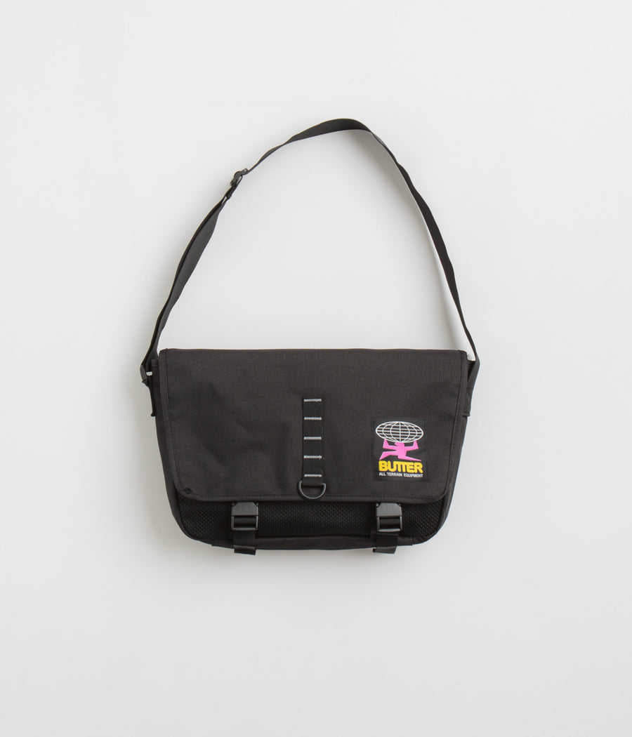 Butter Goods Commute Side Bag - Black / Black