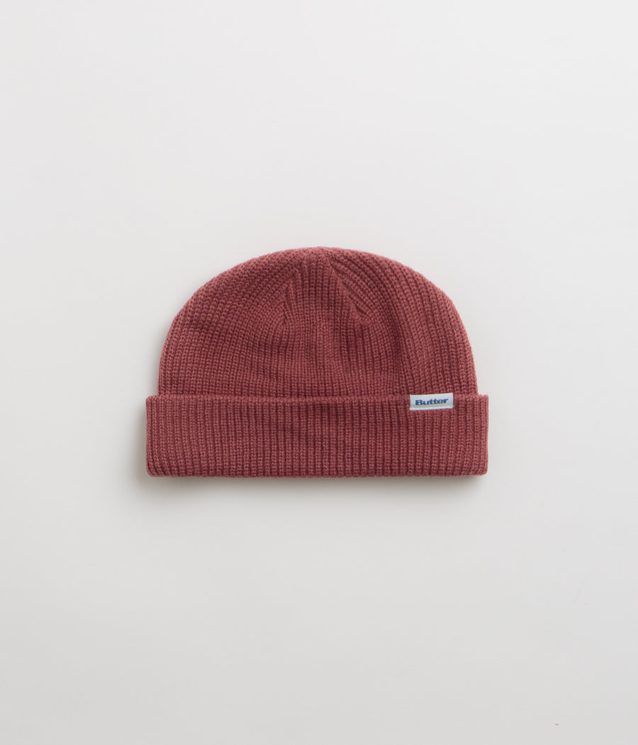 Butter Goods Wharfie Beanie - Dusty Rose