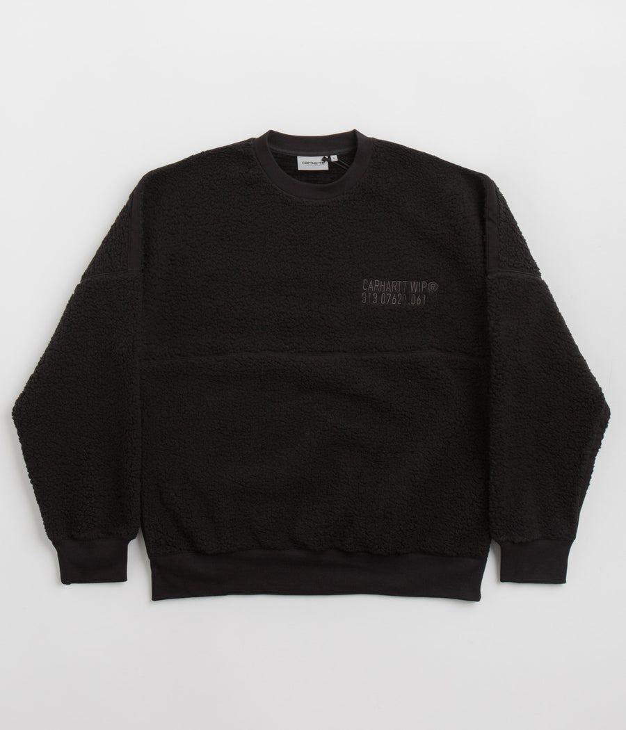 Carhartt Coordinate Crewneck Sweatshirt - Black / Grey