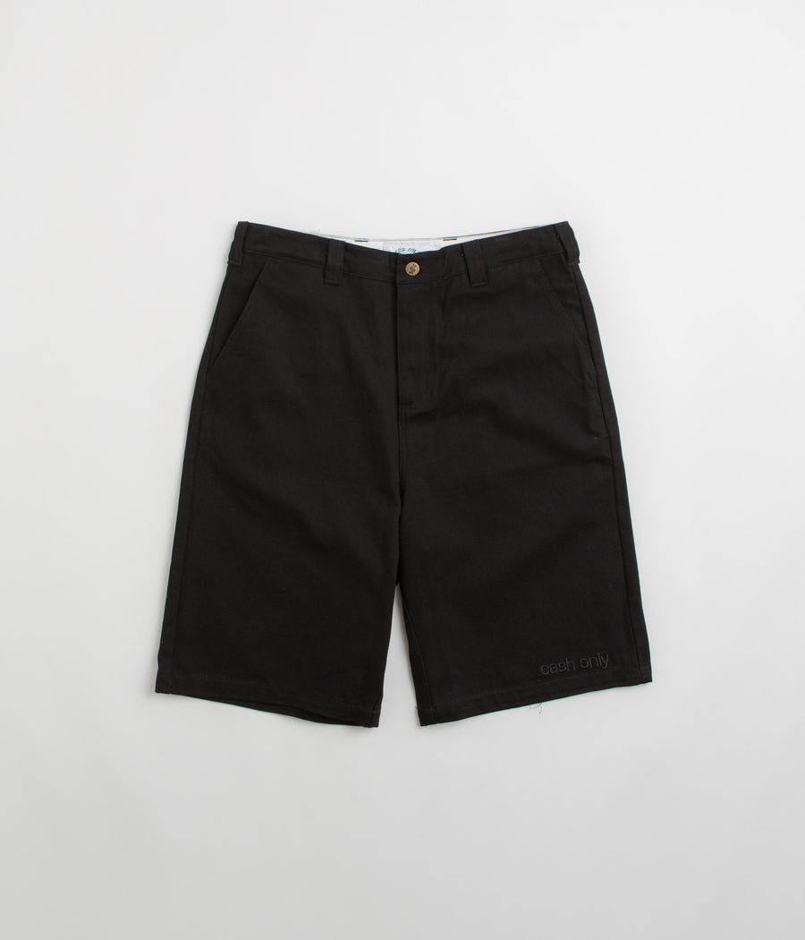 Cash Only Halfway Shorts - Black