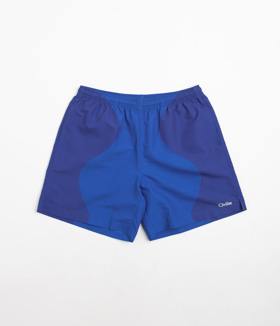 Civilist Butterfly Shorts - Navy / Royal