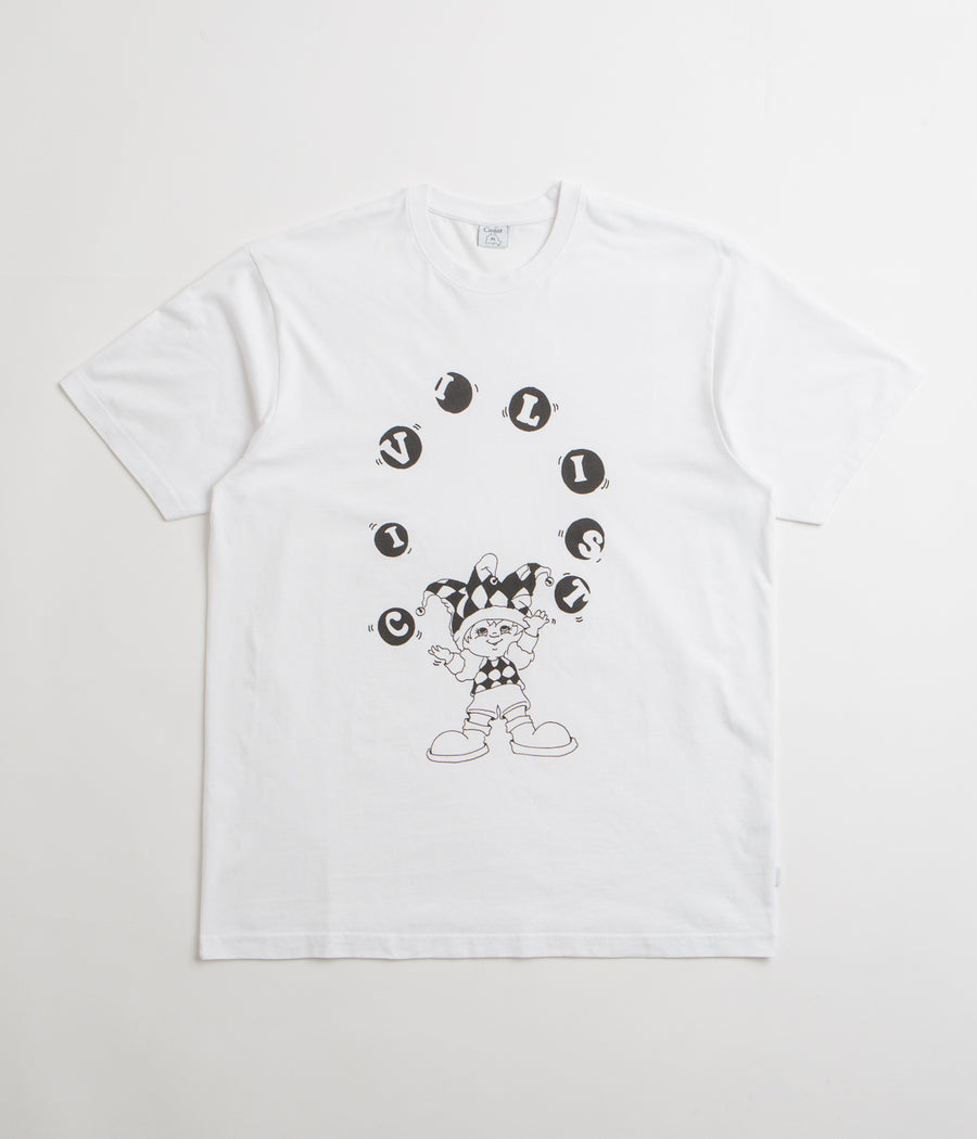 Civilist Juggle T-Shirt - White