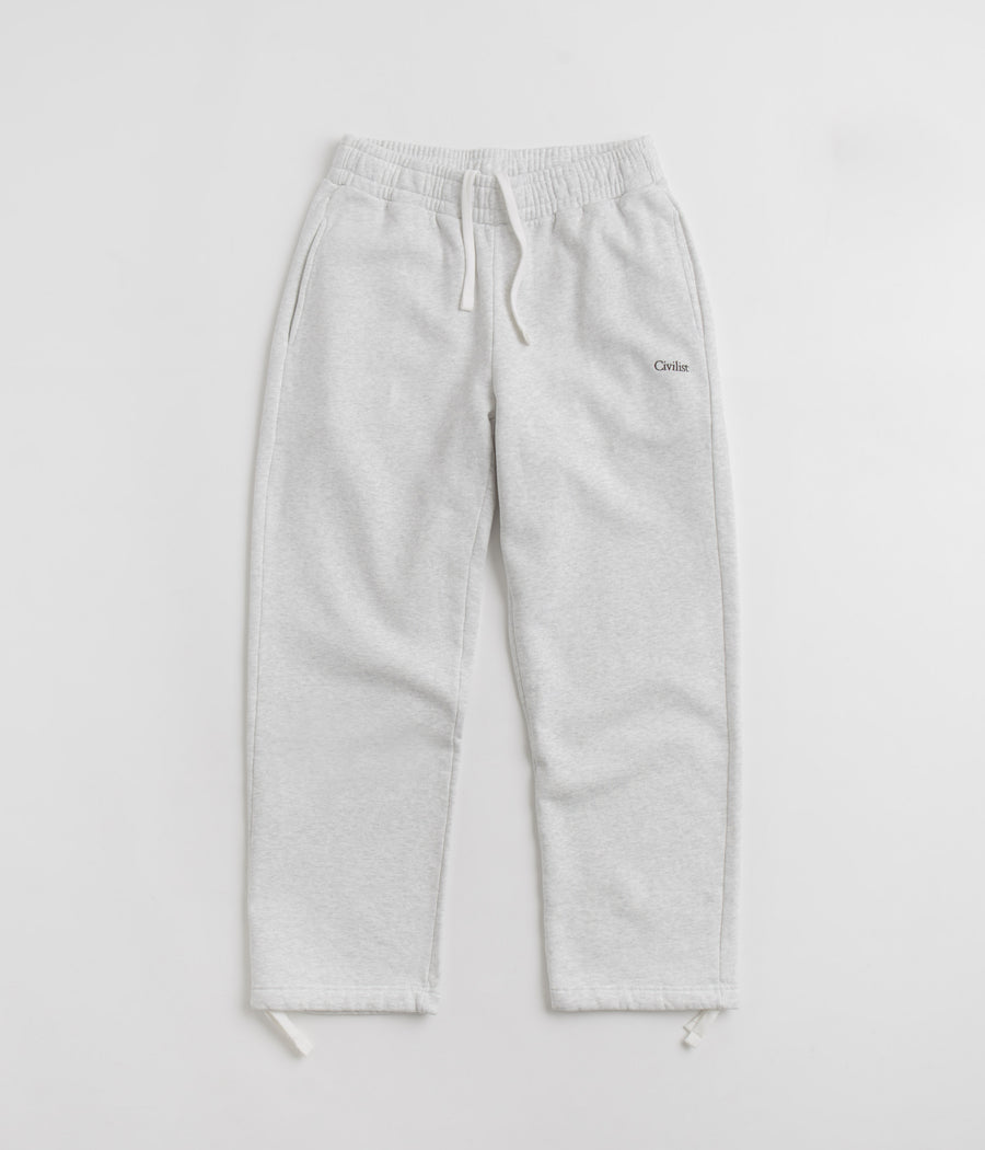 Civilist Leisure Sweatpants - Light Heather Grey