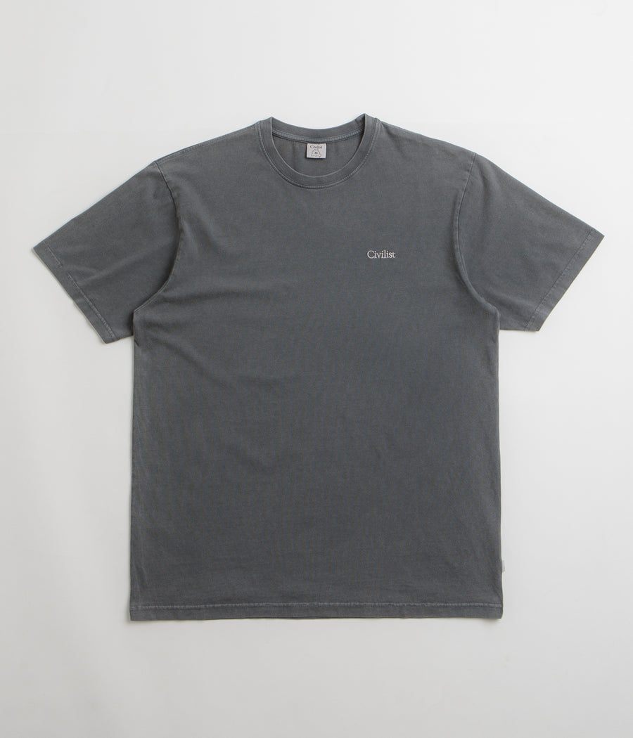 Civilist Mini Logo T-Shirt - Pepper