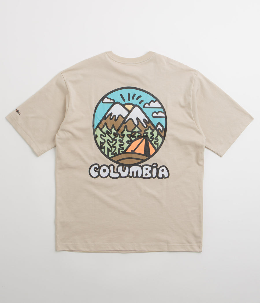 Columbia Camp Keller Graphic T-Shirt - Dark Stone