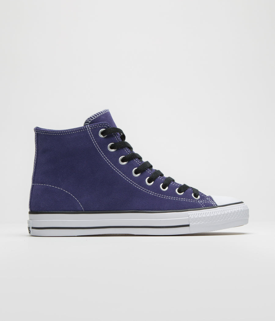 Converse Cons CTAS Pro Suede Shoes - Fresh Blueberry / Black / White