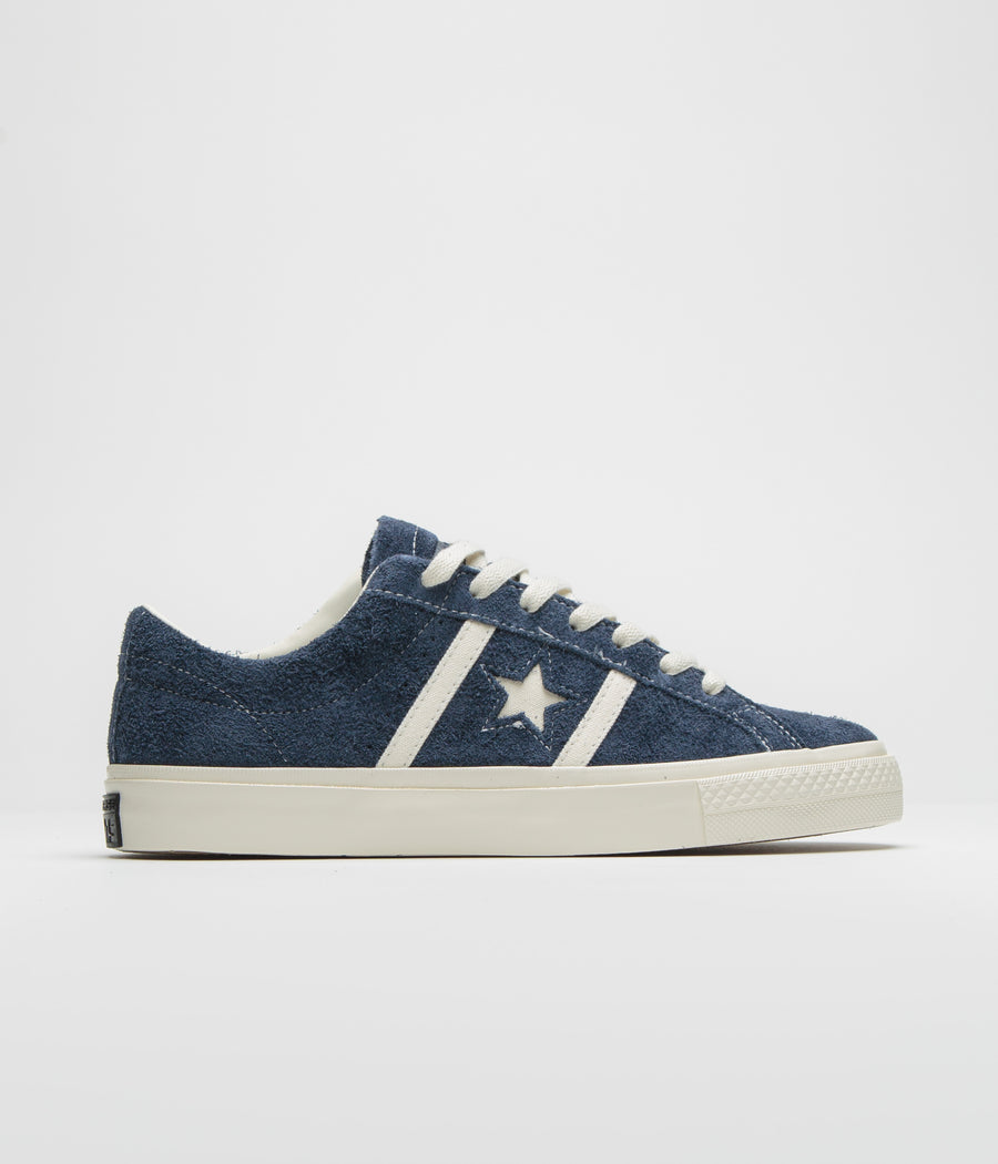 Converse Cons One Star Academy Pro Suede Shoes - Navy / Egret / Egret