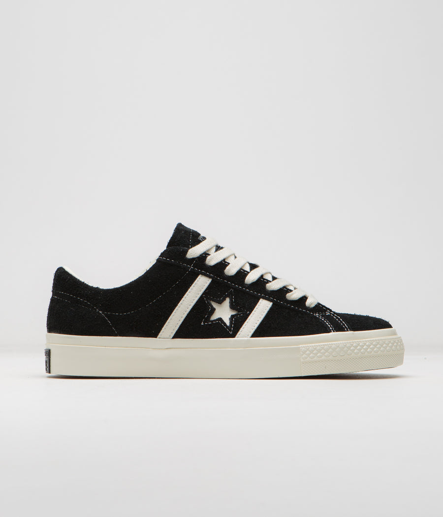 Converse One Star Academy Pro Shoes - Black / Egret / Egret