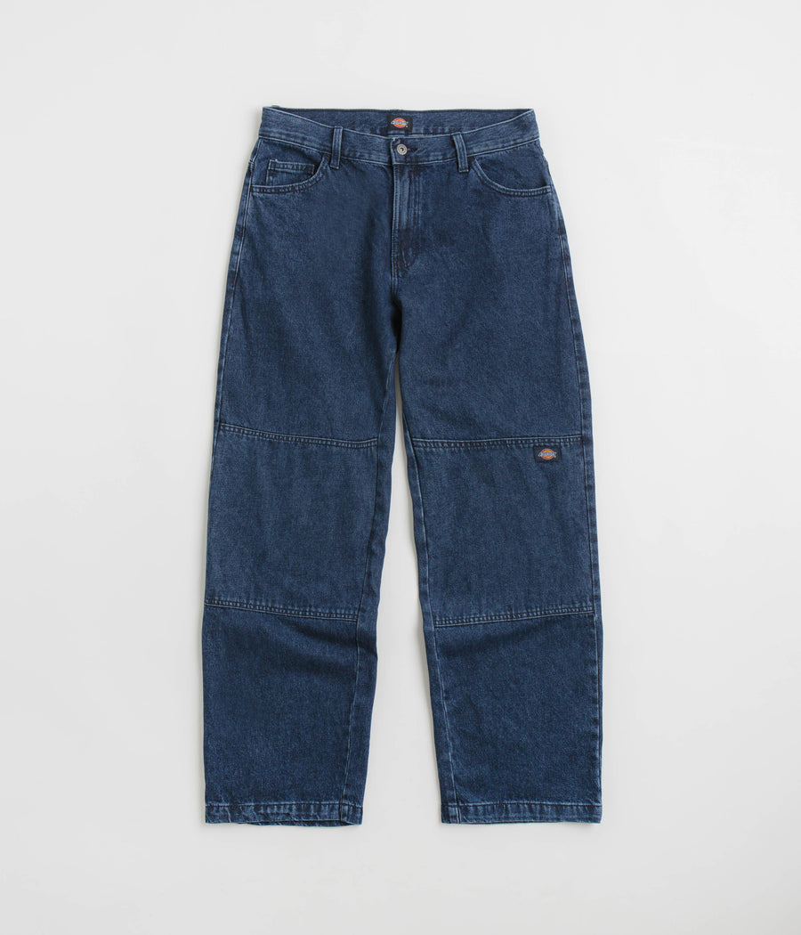 Dickies Double Knee Jeans - Stonewashed Indigo Blue