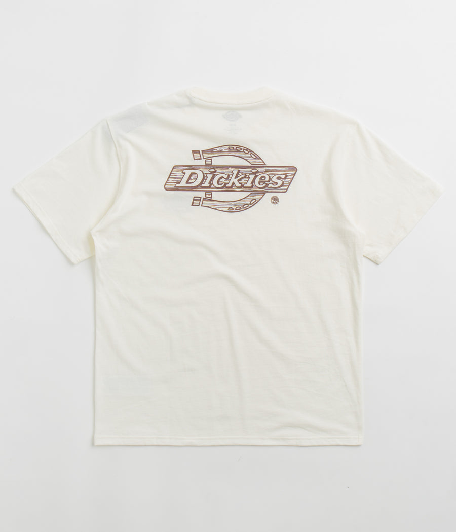 Dickies Wood Logo T-Shirt - Egret