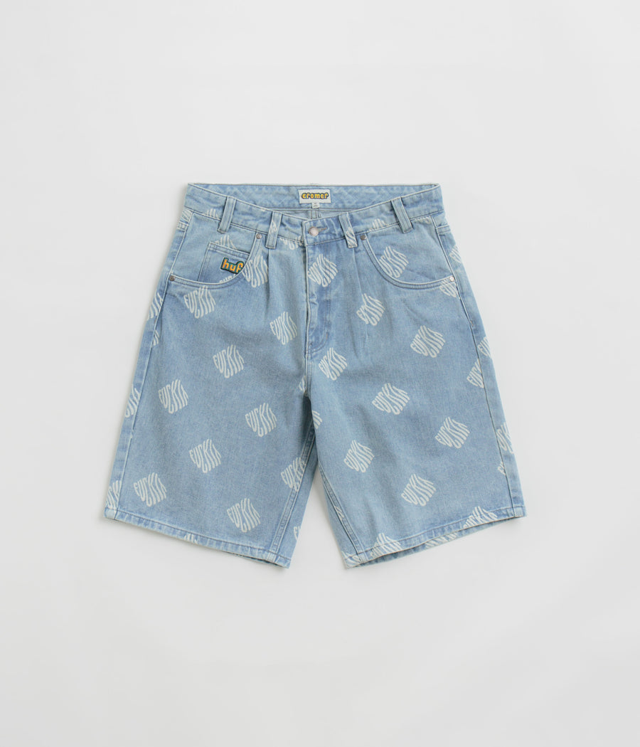 HUF Fuck It Cromer Shorts - Blue