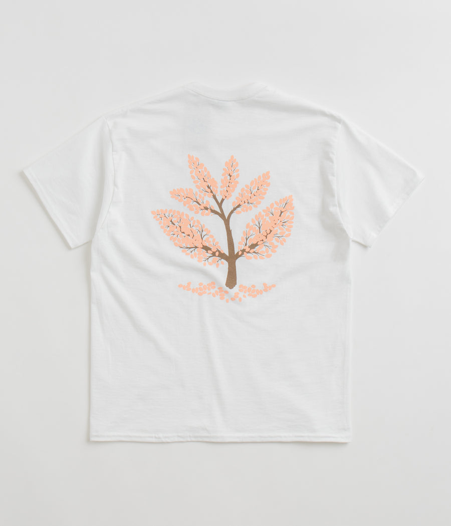 Magenta Blossom T-Shirt - White