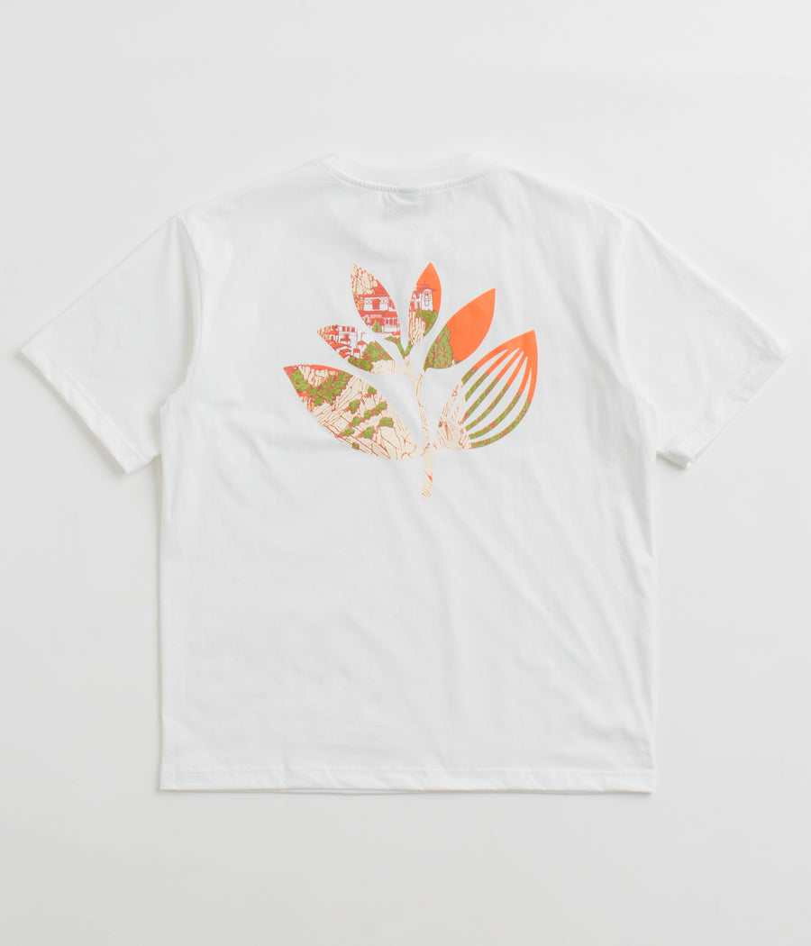 Magenta Dojo T-Shirt - White