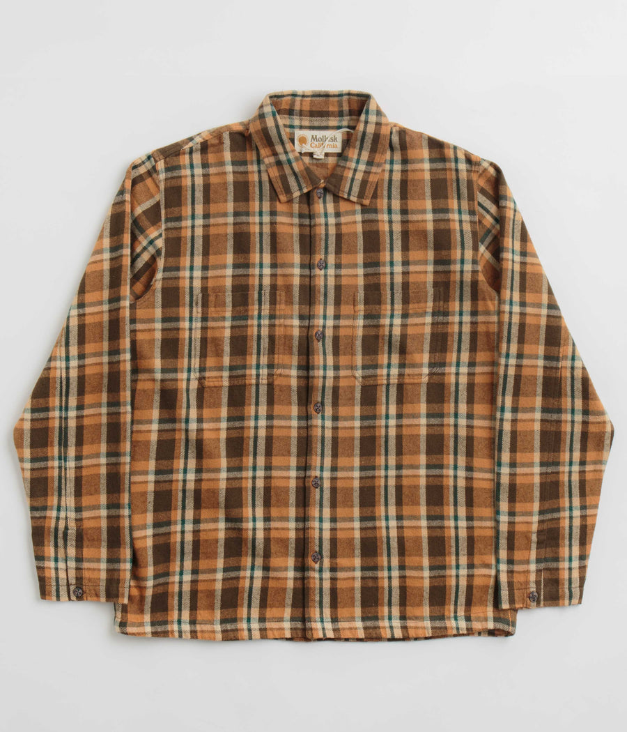 Mollusk Builder Shirt - Redwood Plaid