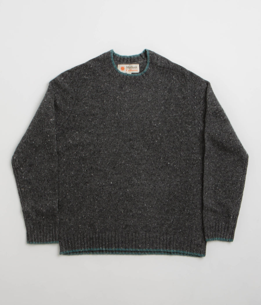 Mollusk Cambridge Sweatshirt - Charcoal Tipped