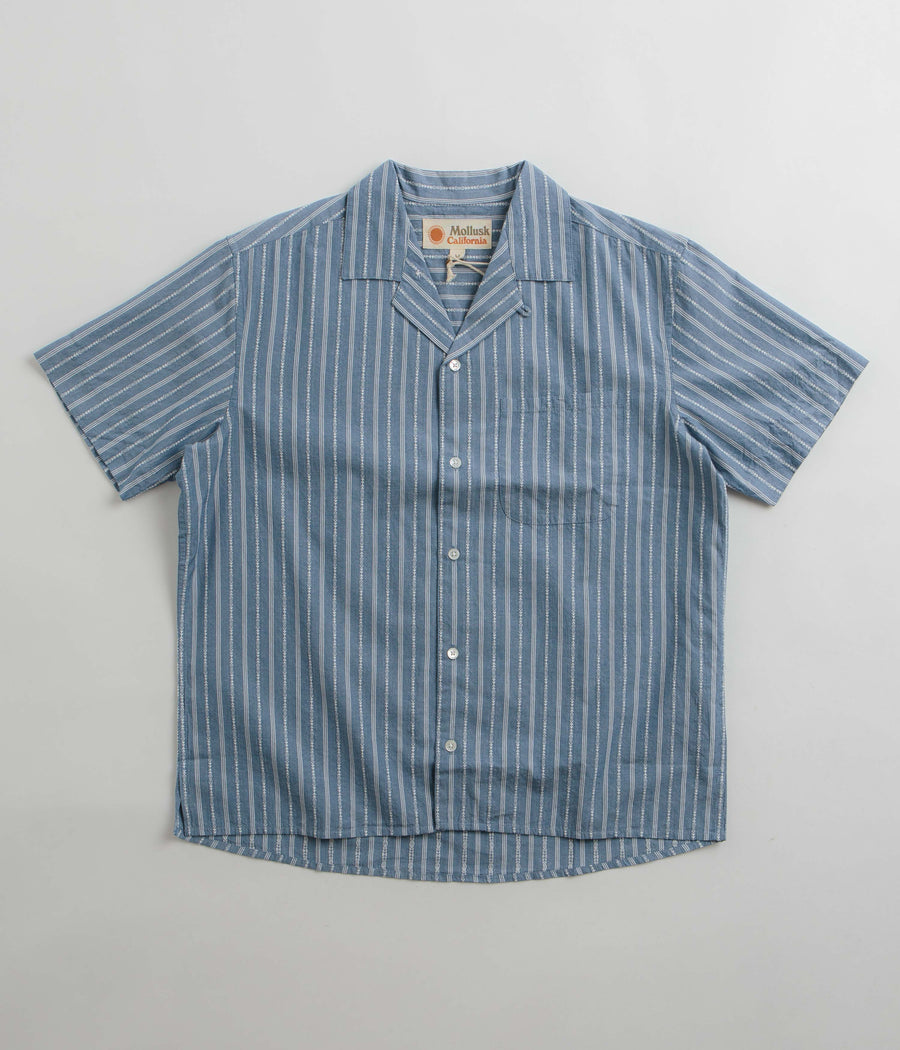 Mollusk Cosmo Shirt - Blue Chambray Dobby