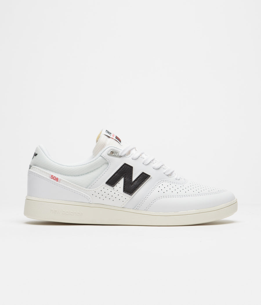 New Balance Numeric 508 Brandon Westgate Shoes - White / Black