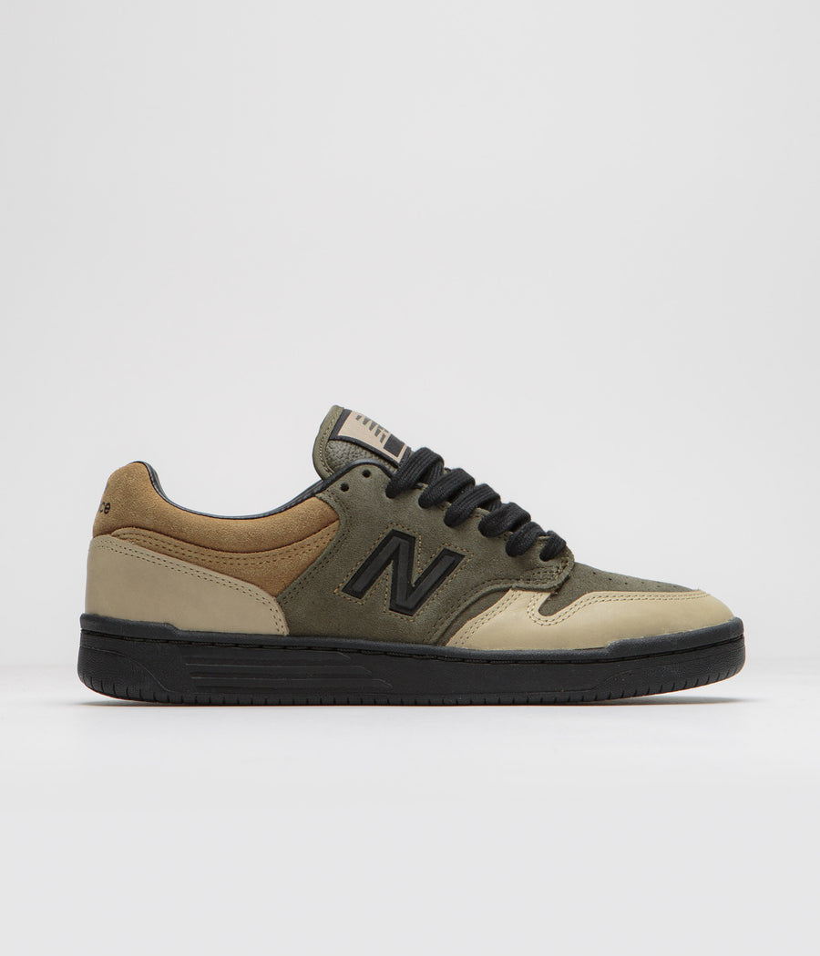 New Balance Numeric x 8FIVE2 480 Shoes - Olive / Black