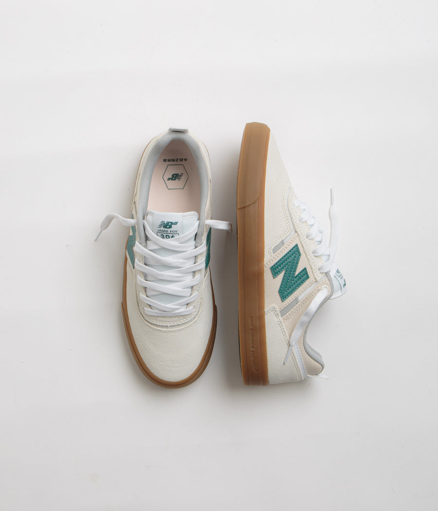 New Balance Numeric 306 Jamie Foy Shoes - Sea Salt