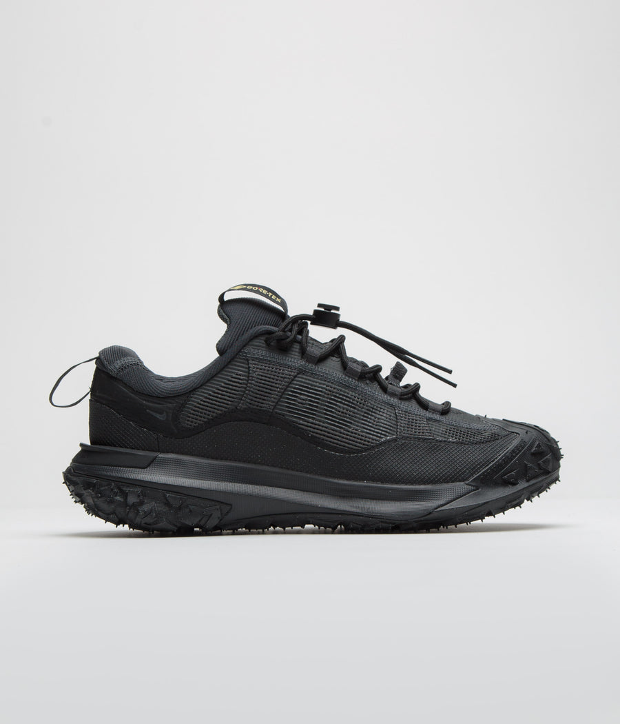 Nike ACG Mountain Fly 2 Low GTX Shoes - Dark Smoke Grey / Black - Black - Anthracite