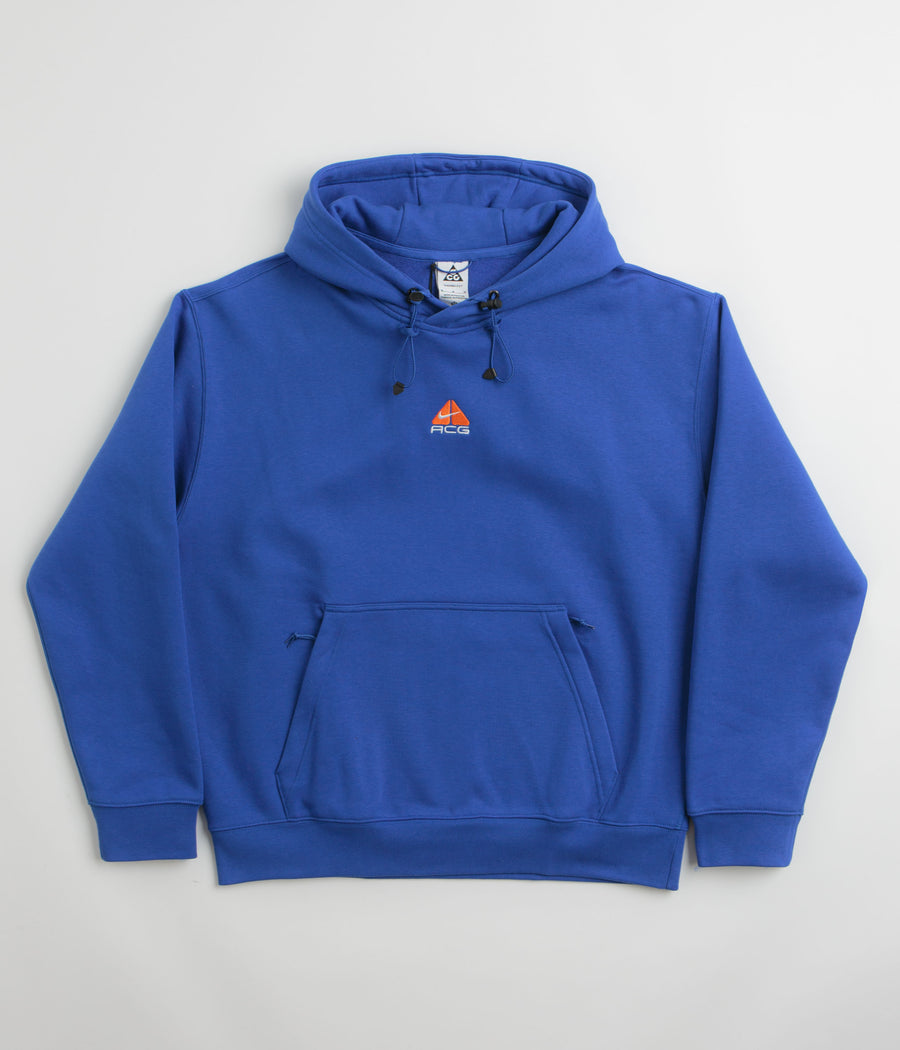 Nike ACG Therma-FIT Fleece Hoodie - Game Royal / Safety Orange / Summit White