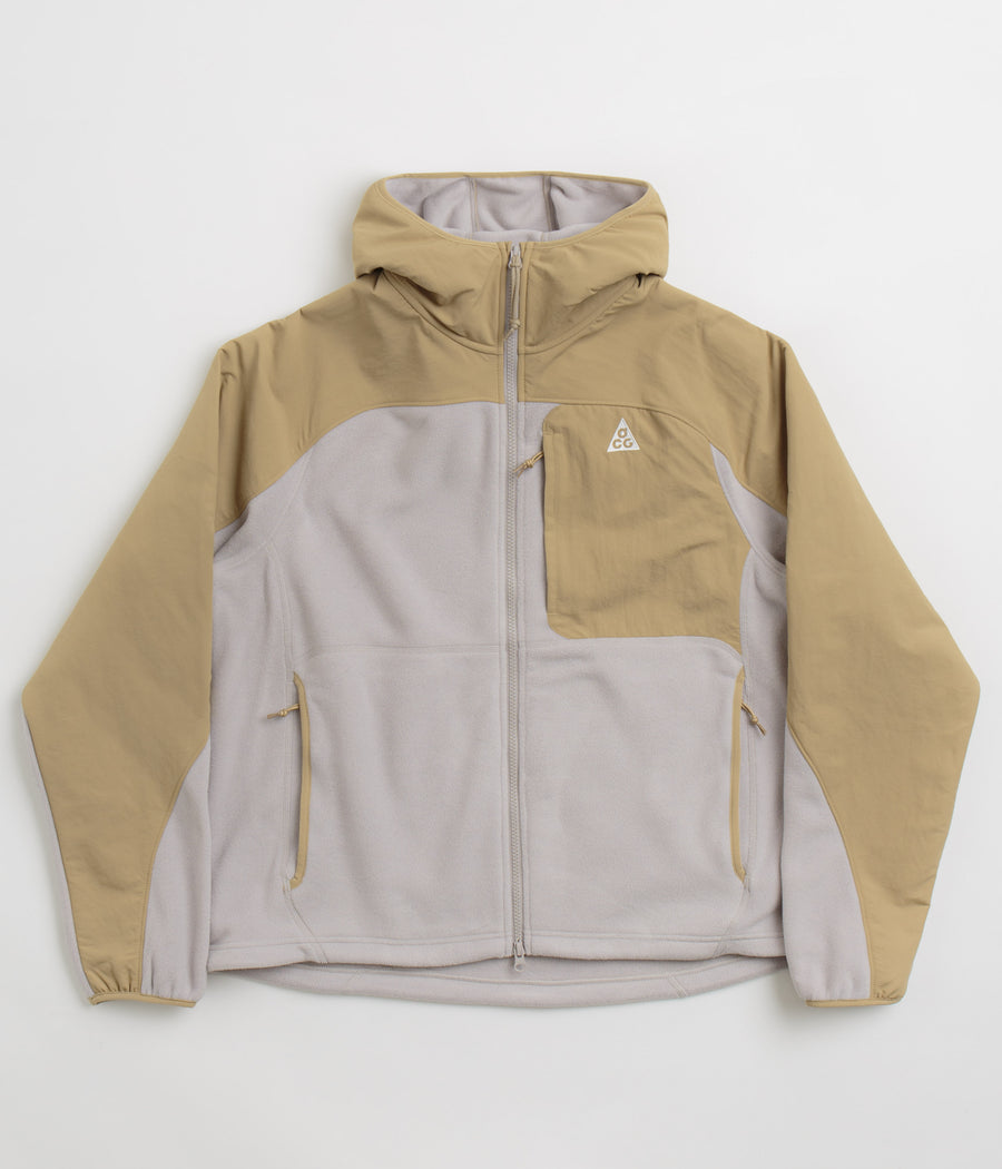 Nike ACG Wolf Tree Plus Full Zip Hoodie - Parachute Beige / College Grey / Summit White