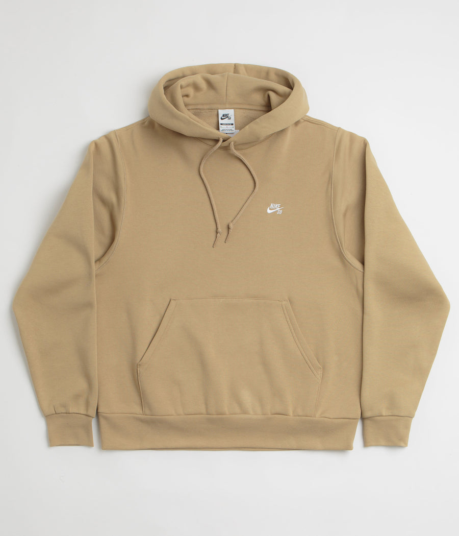 Nike SB Essential Small Logo Hoodie - Parachute Beige / White