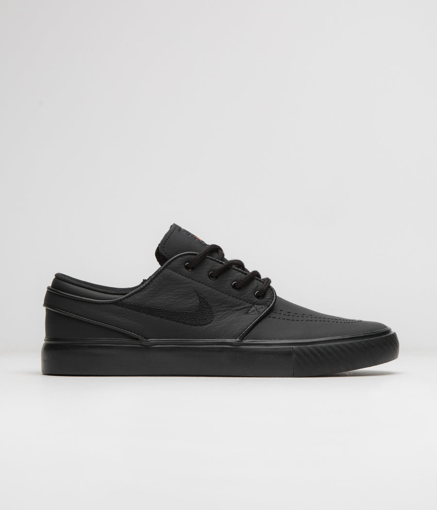 Nike SB Orange Label Janoski OG+ Shoes - Black / Black - Black - Black