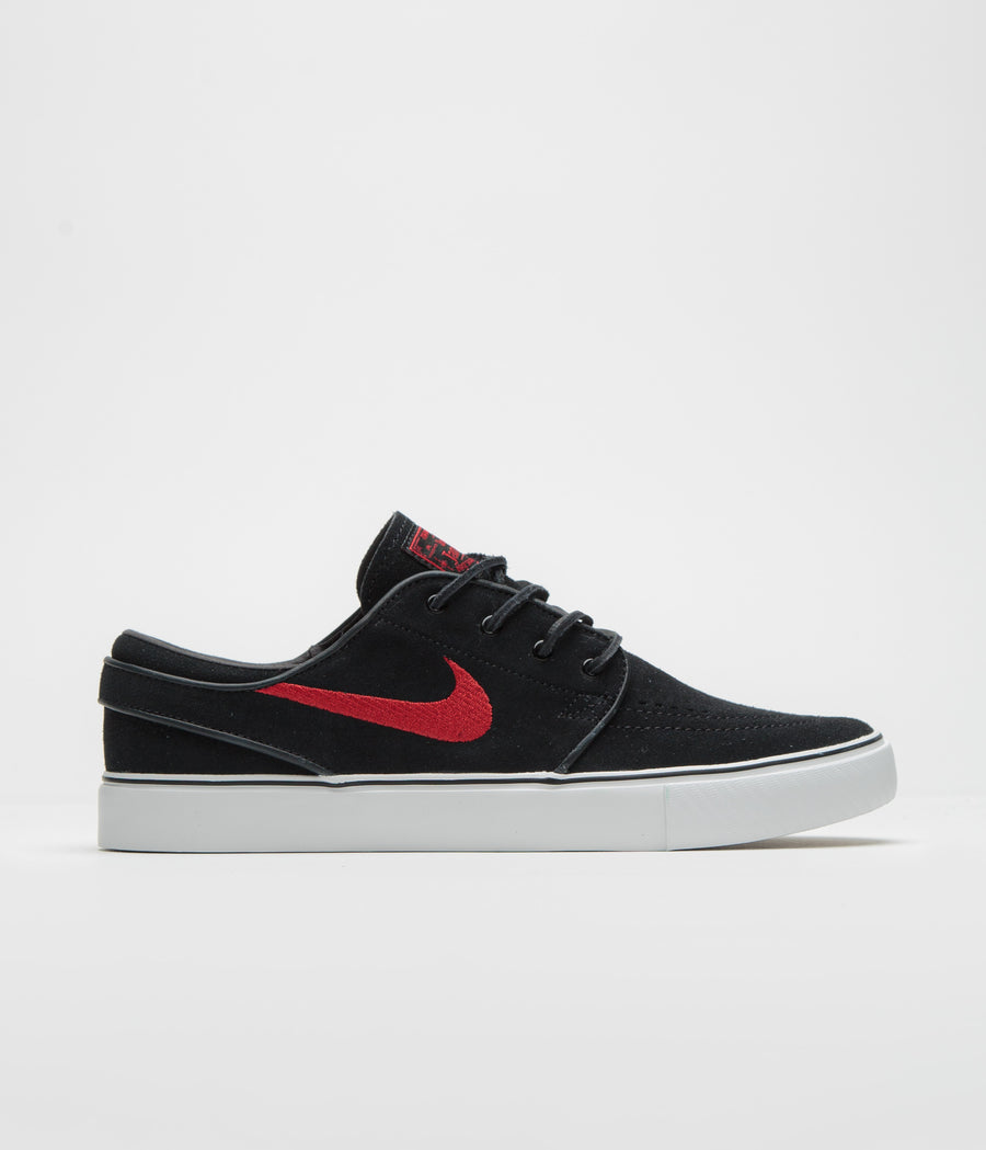 Nike SB Janoski OG+ Shoes - Black / University Red - Black - Summit White