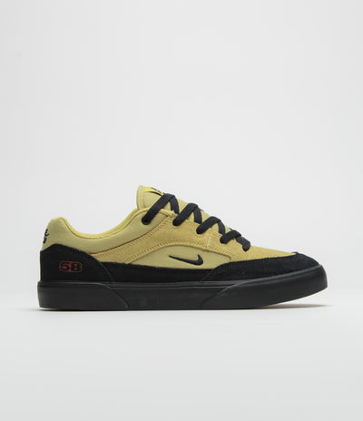 Nike SB Malor TE Shoes - Buff Gold / Black - Black - Cinnamon