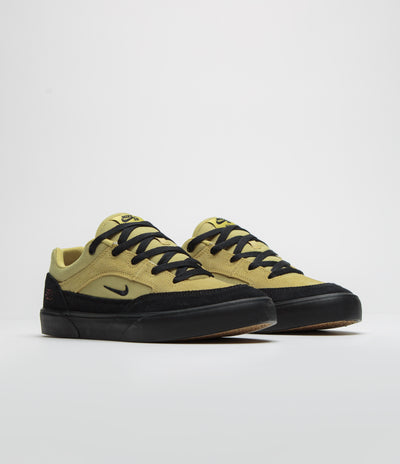 Nike SB Malor TE Shoes - Buff Gold / Black - Black - Cinnamon