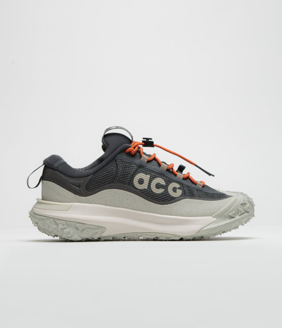 Nike ACG Mountain Fly 2 Low GTX Shoes - Dark Smoke Grey / Khaki - Light Orewood Brown