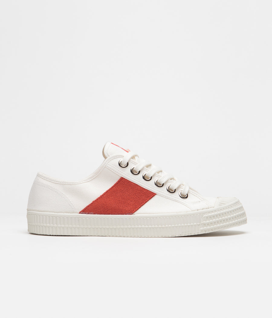 Novesta Star Master Shoes - 10 White / Red / 110 White