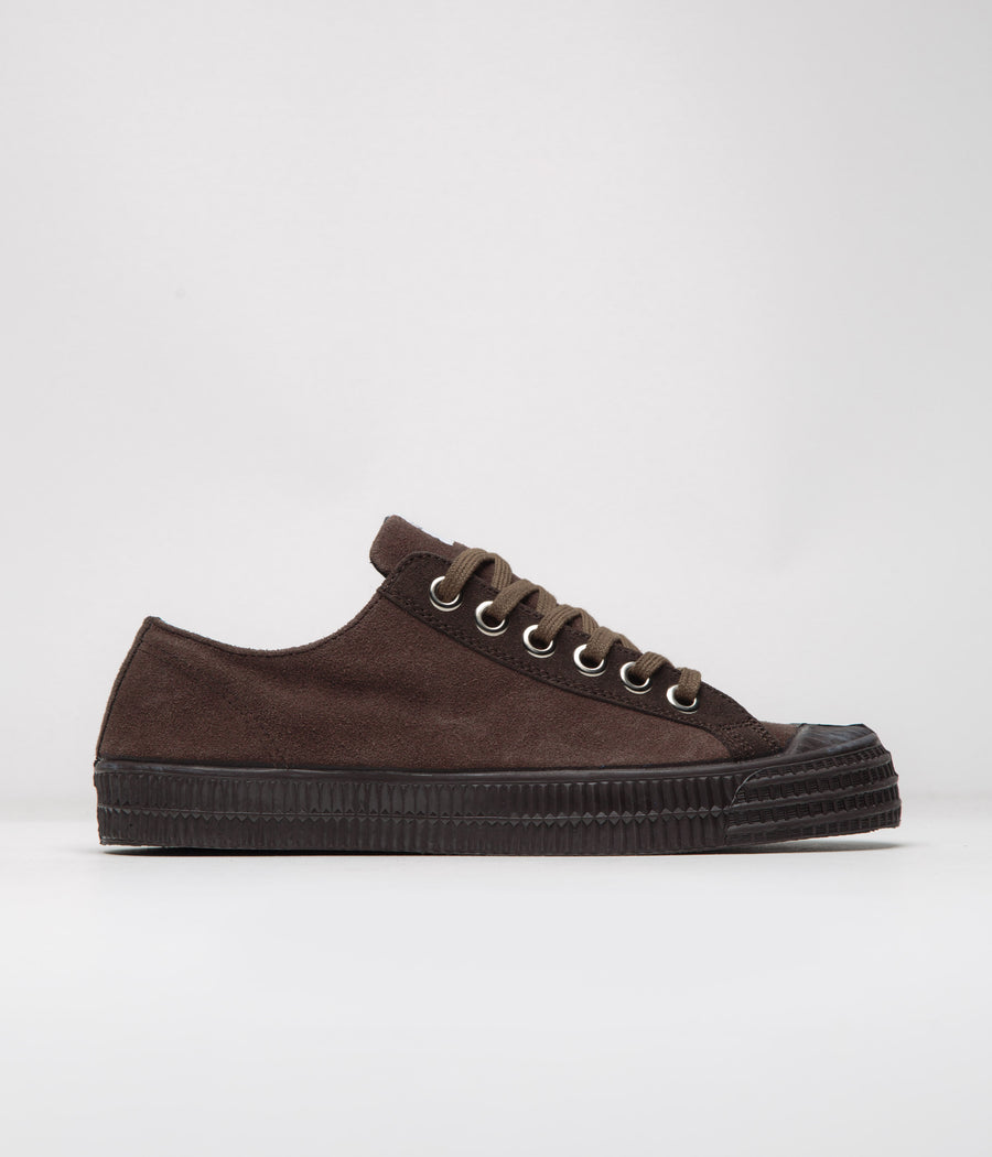 Novesta Star Master Suede Shoes - Double Brown