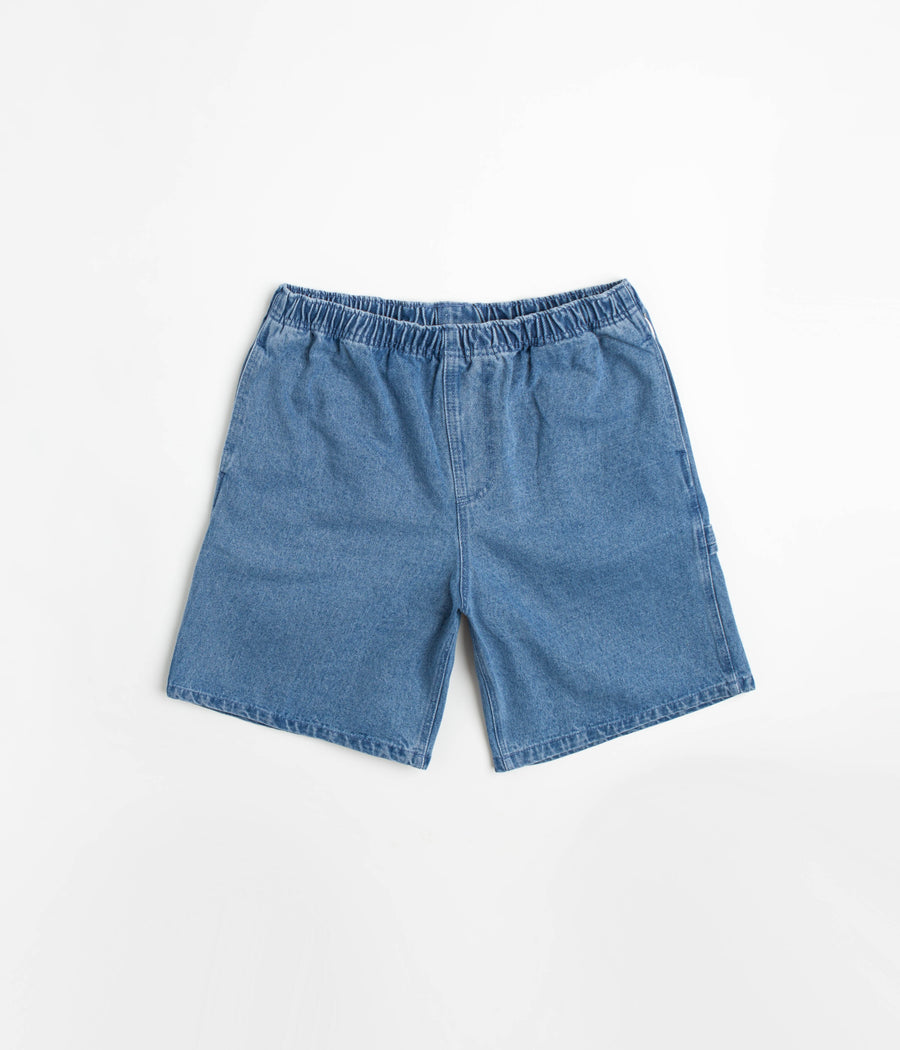 Obey Easy Denim Carpenter Shorts - Light Indigo