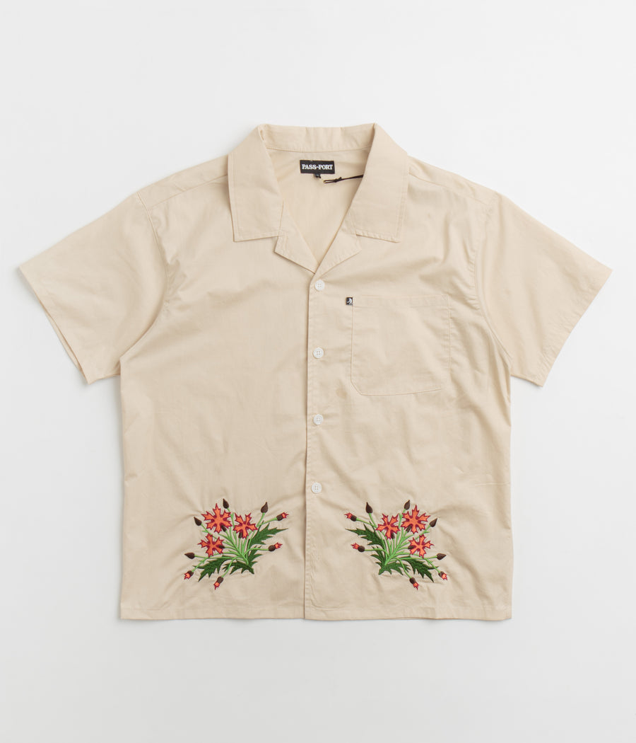 Pass Port Bloom Casual Shirt - Cream