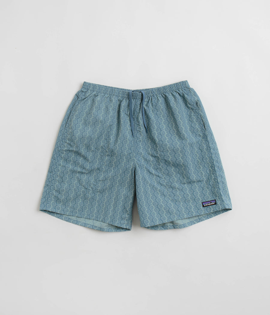 Patagonia Baggies Longs 7" Shorts - Kaleidoscope: Still Blue