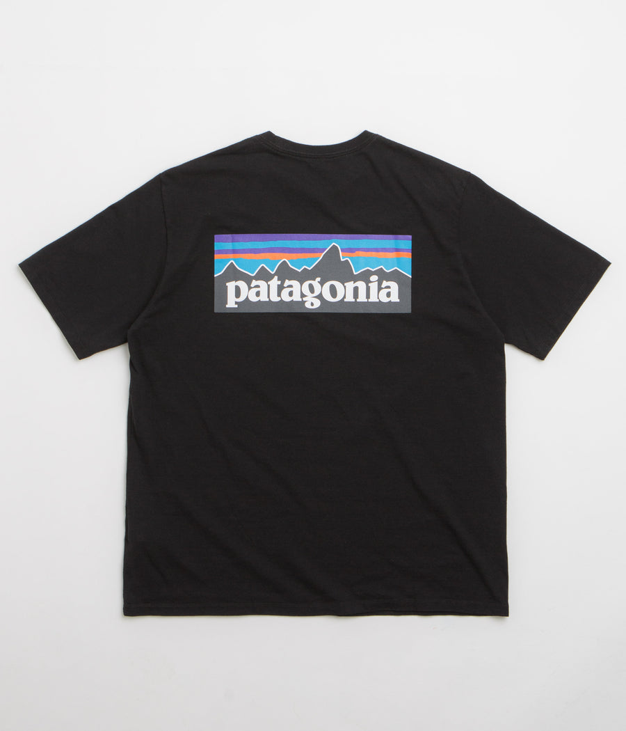 Patagonia P-6 Logo Responsibili-Tee T-Shirt - Black