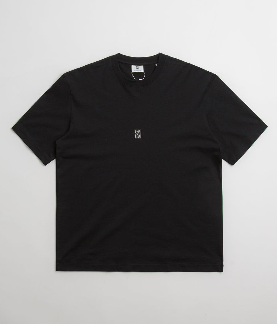 Poetic Collective Rubber Patch T-Shirt - Black