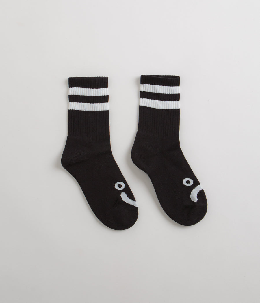 Polar Happy Sad Classic Socks - Black