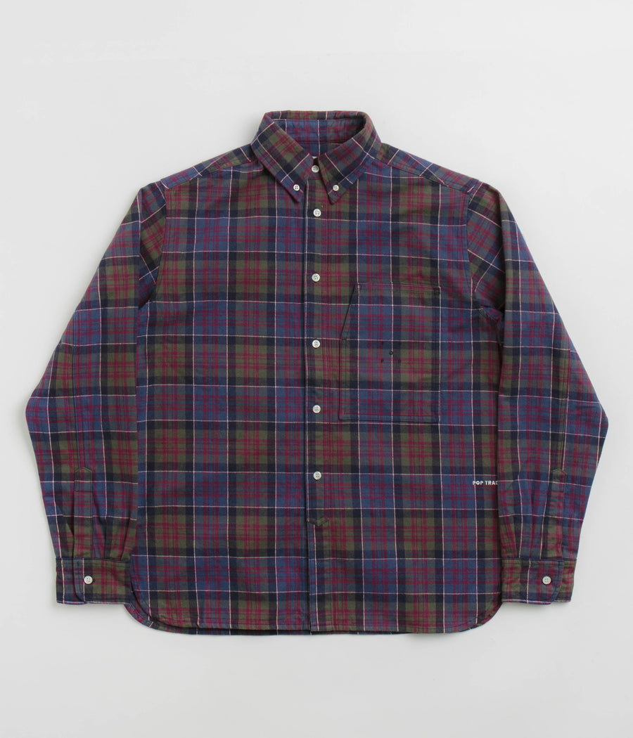 Pop Trading Company Flannel BD Shirt - Multicolour