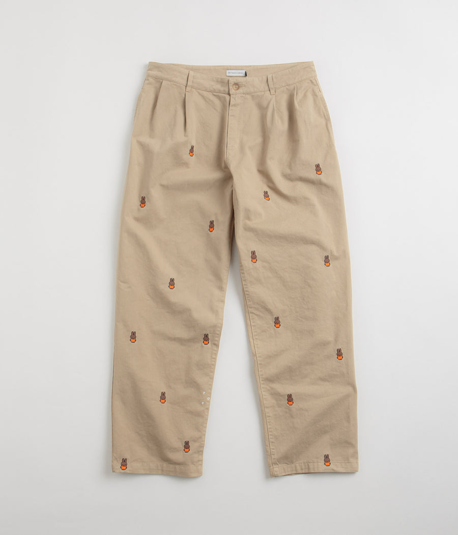 Pop Trading Company x Miffy Suit Pants - Khaki