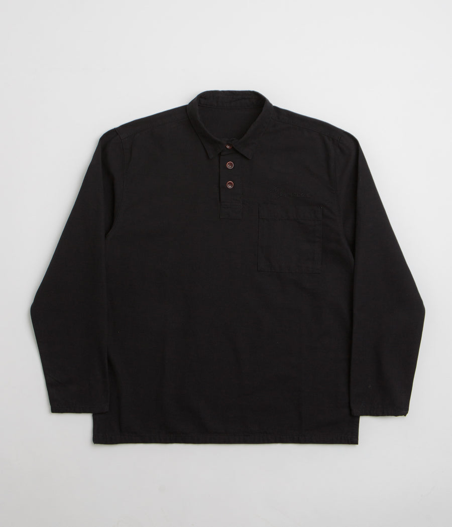 Service Works Canvas Script Popover Shirt - Black