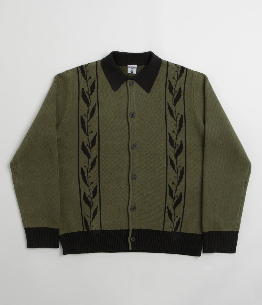 Service Works Olive Branch Cardigan - Olive