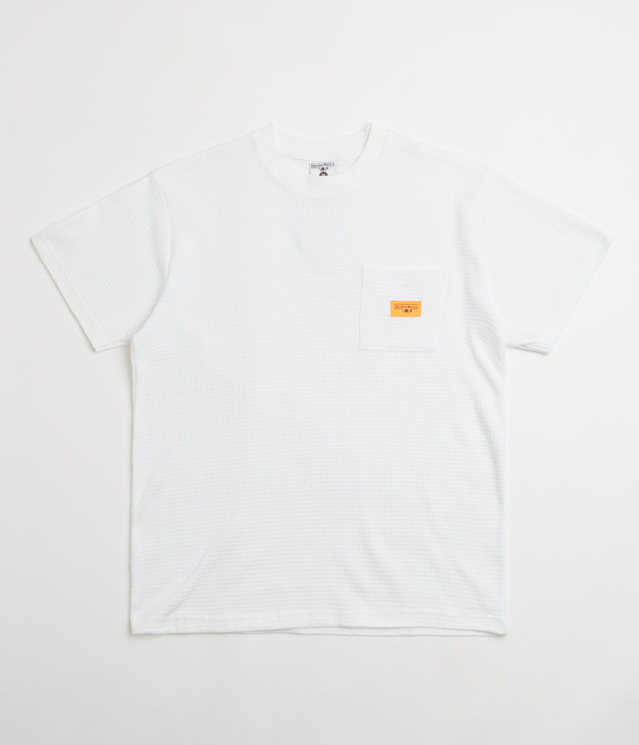 Service Works Waffle Pocket T-Shirt - White