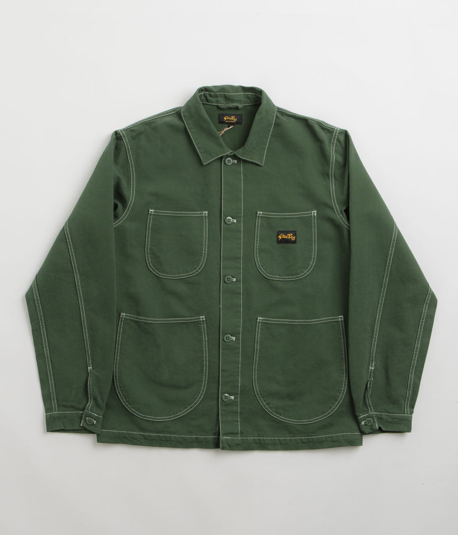 Stan Ray Coverall Jacket - Racing Green Bedford Cord