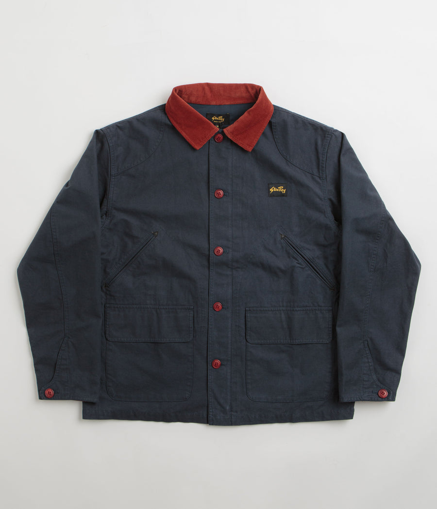 Stan Ray Hunters Jacket - Navy Half Panama