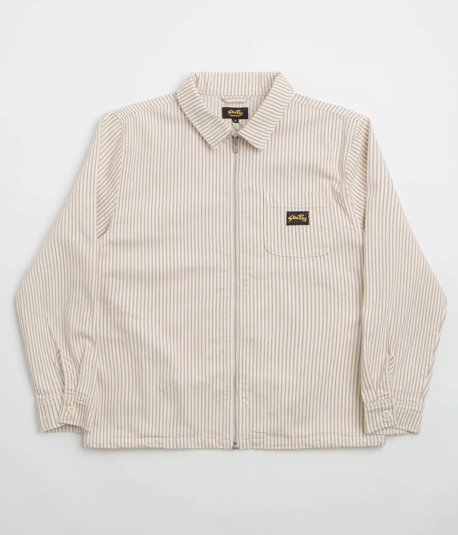 Stan Ray Zip Shirt - Peyote Hickory