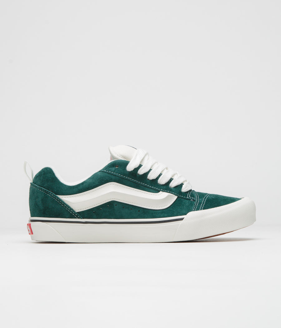 Vans Knu Skool Shoes - Pig Suede Green