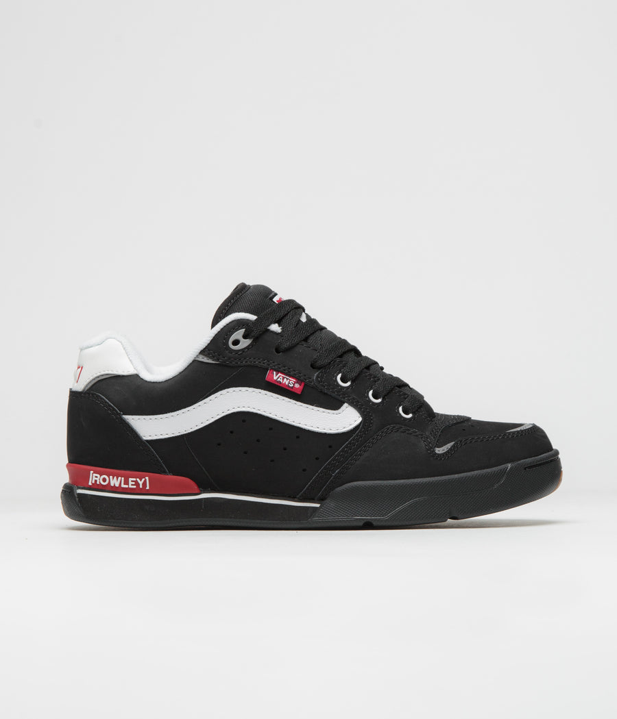 Vans Rowley XLT Shoes - Black / White / Red